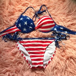 Medium American Flag Bikini